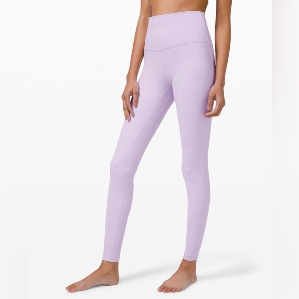 Lululemon Align High Rise Full Length Leggings - Lavender Dew Size 6